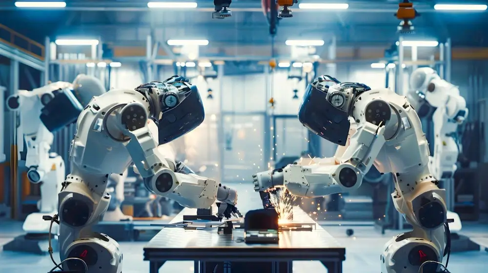 Descubra como os robots estão transformando o jeito da indústia trabalhar.