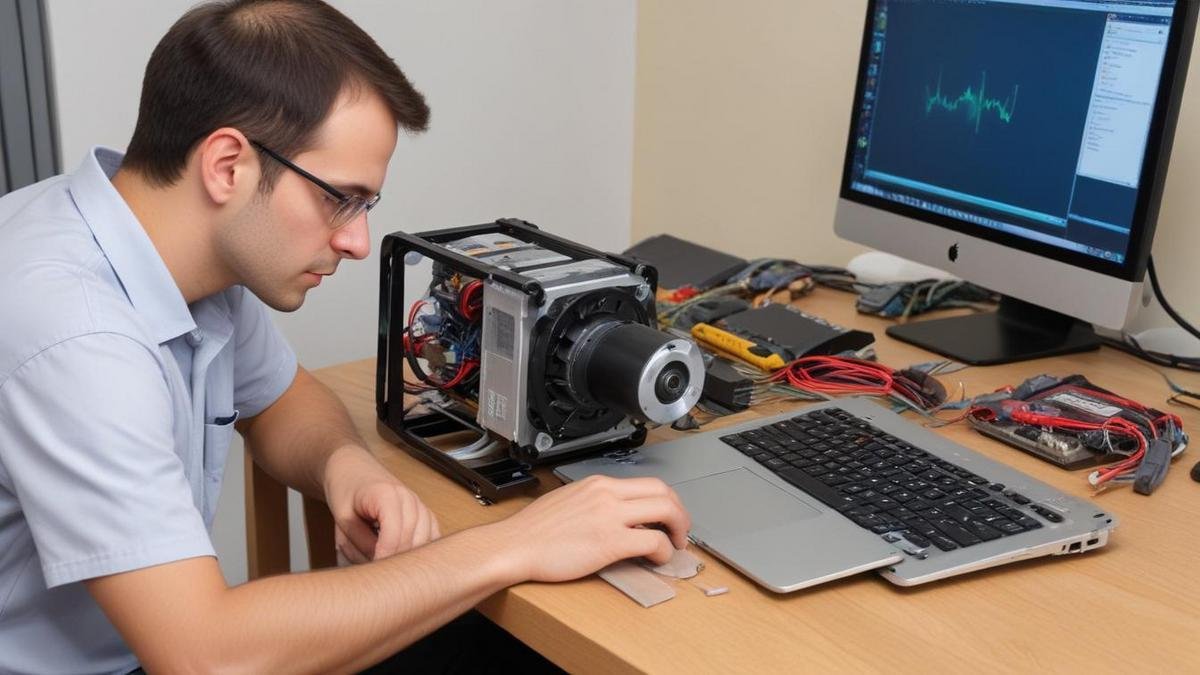 Calibração, ajuste PID e manutenção após os 7 passos para configurar servomotores brushless