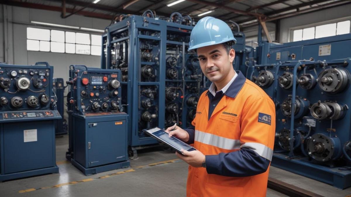 Estratégias de manutenção corretiva minimizando tempo de parada em equipamentos rotativos com foco em planejamento e peças sobressalentes