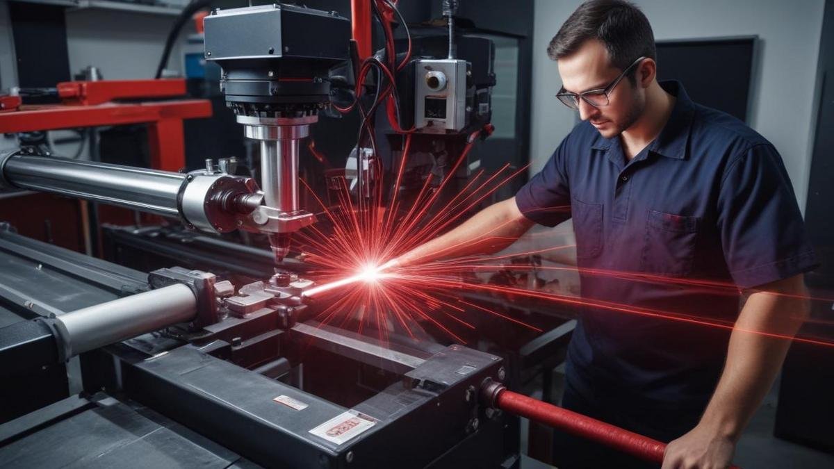 O que você aprende no Curso prático de alinhamento laser para manutenção industrial em transmissões por eixo