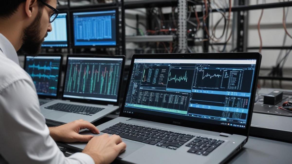 Debugging, testes e treinamento em Programação em Structured Text para controladores industriais