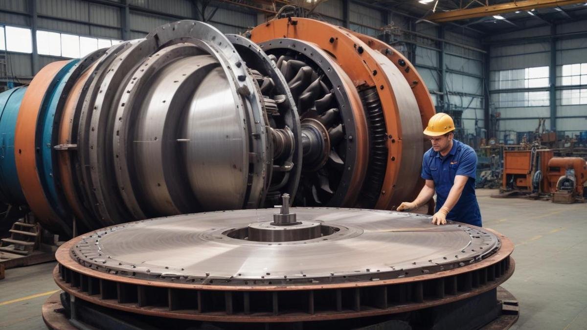 Métodos de balanceamento dinâmico: técnicas on-site para balanceamento de rotores e turbinas